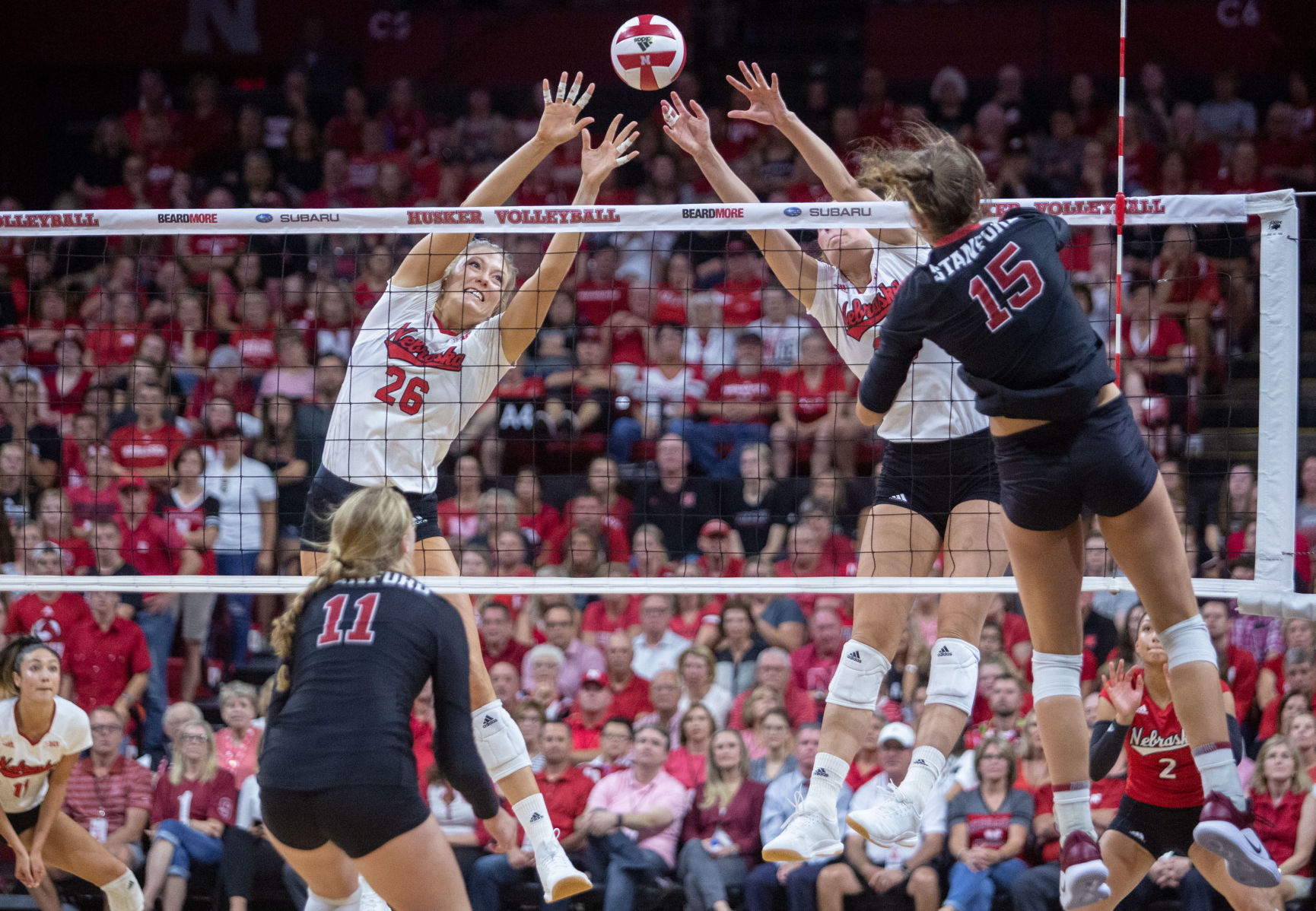 Nebraska Volleyball vs. Stanford Photo No. 16
